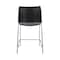 National Public Seating 8800 Series Cafetorium Plastic Stool, Counter Height, Charcoal 8820C-11-20 - alternate 6